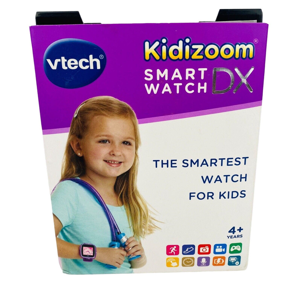 Vtech Kidizoom Kids Smartwatch DX Pink Touch Screen Rechargeable Model 80-171650